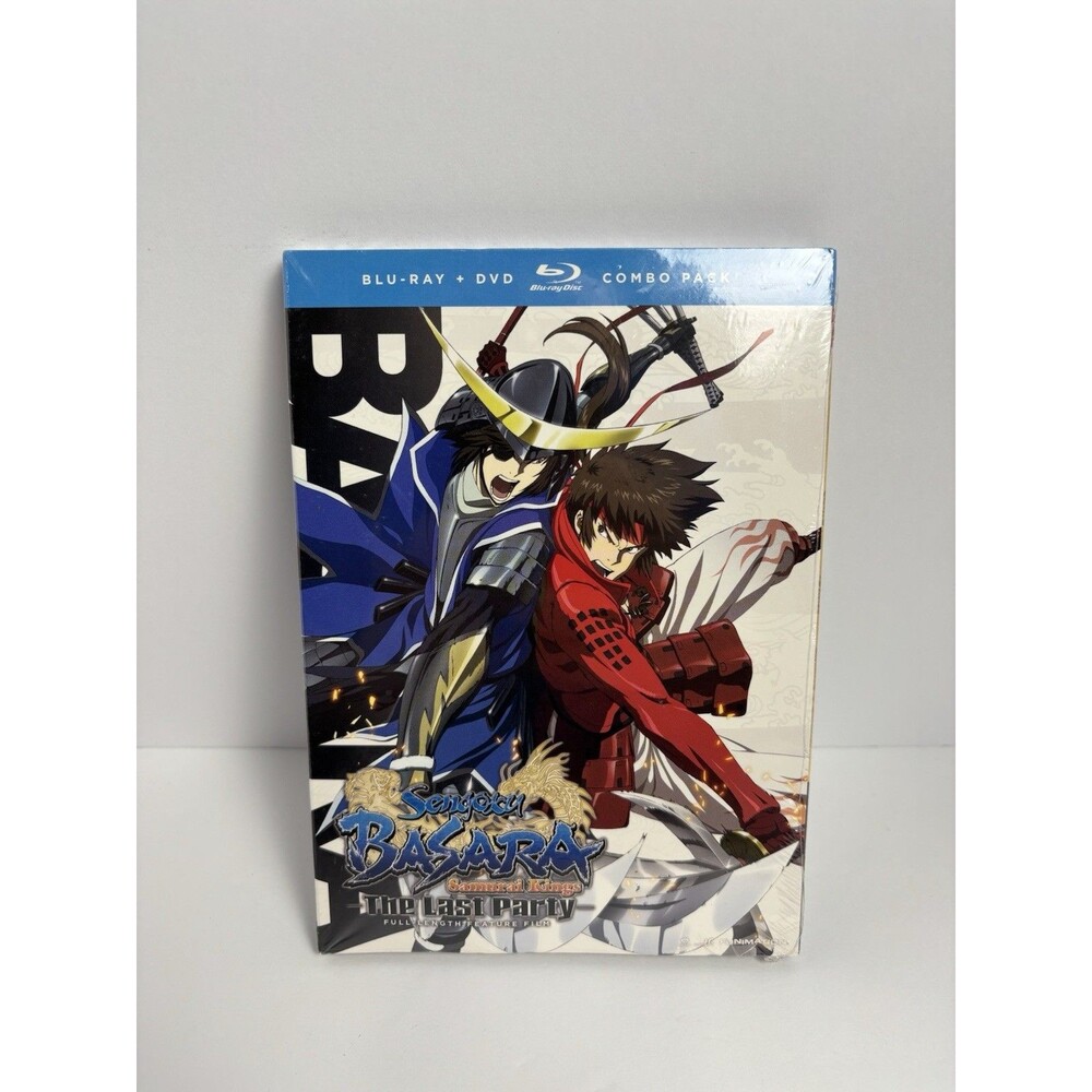 SENGOKU BASARA~SAMURAI KINGS~THE LAST PARTY~2011 NEW SEALED BLU-RAY+DVD~ENG/JAP